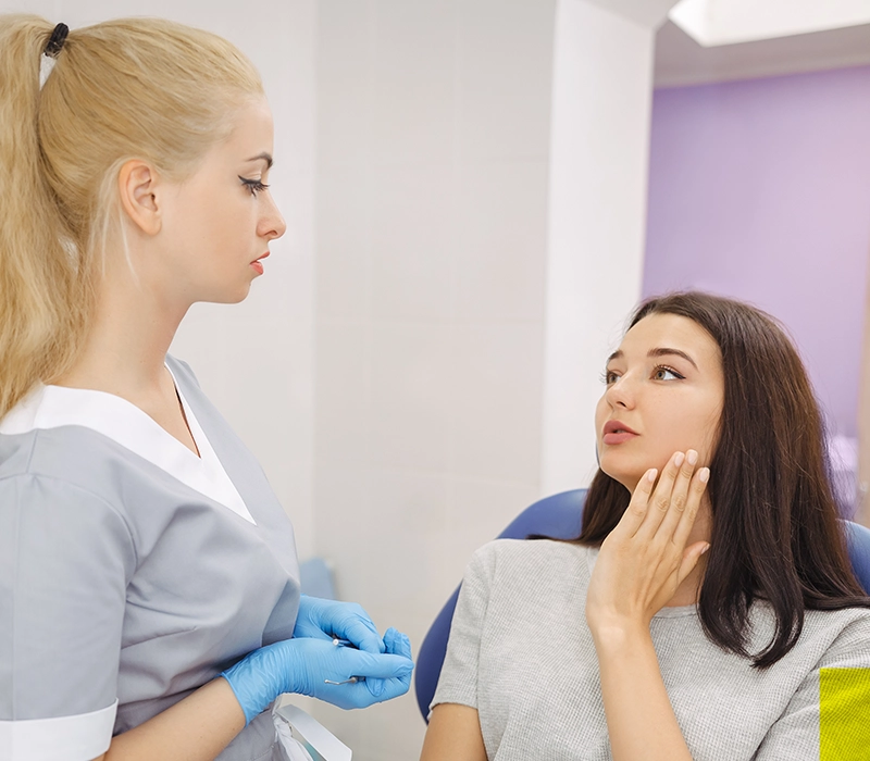 Broken Orthodontic Wire or Bracket