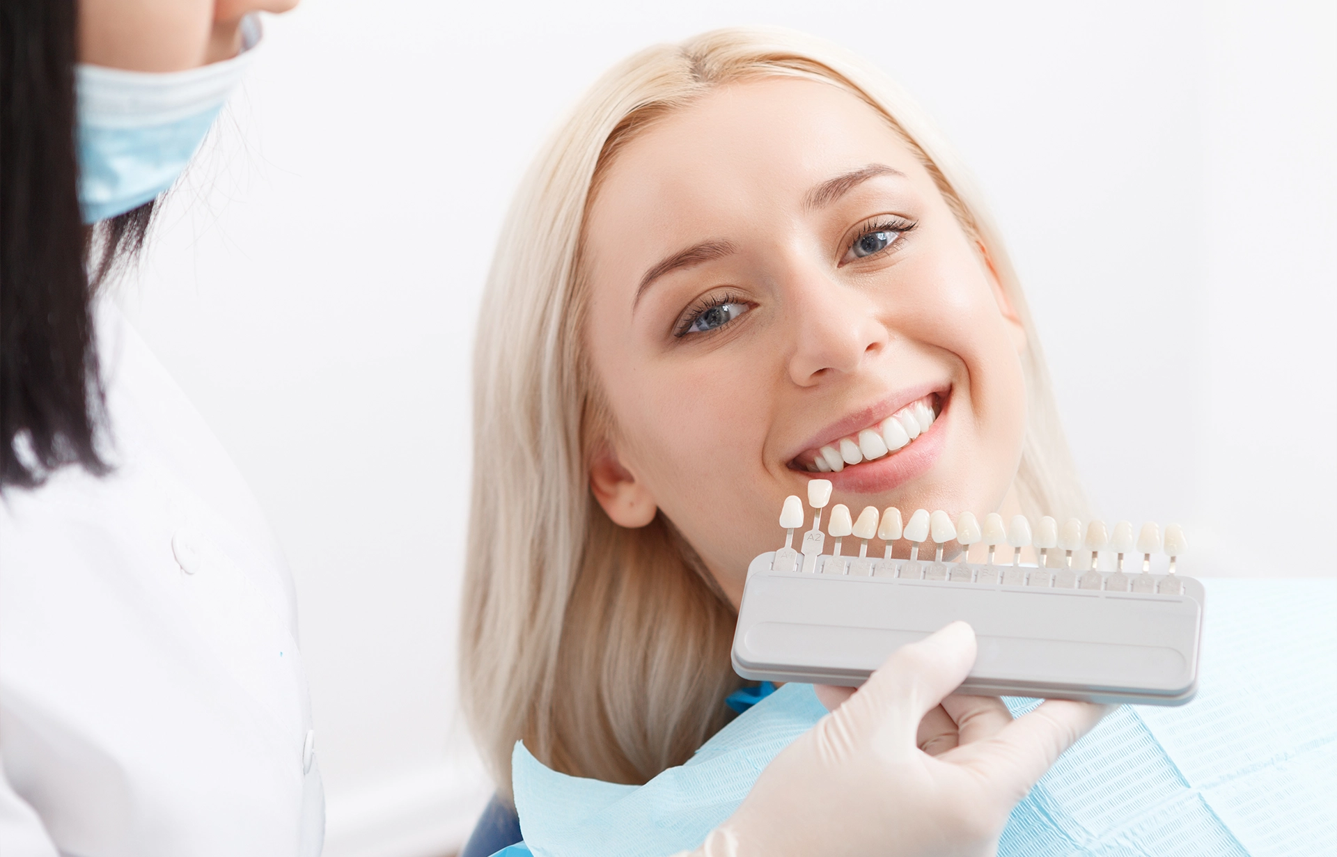 Teeth Whitening Colour Matching
