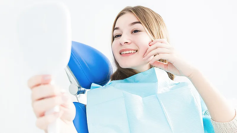 A healthy smile