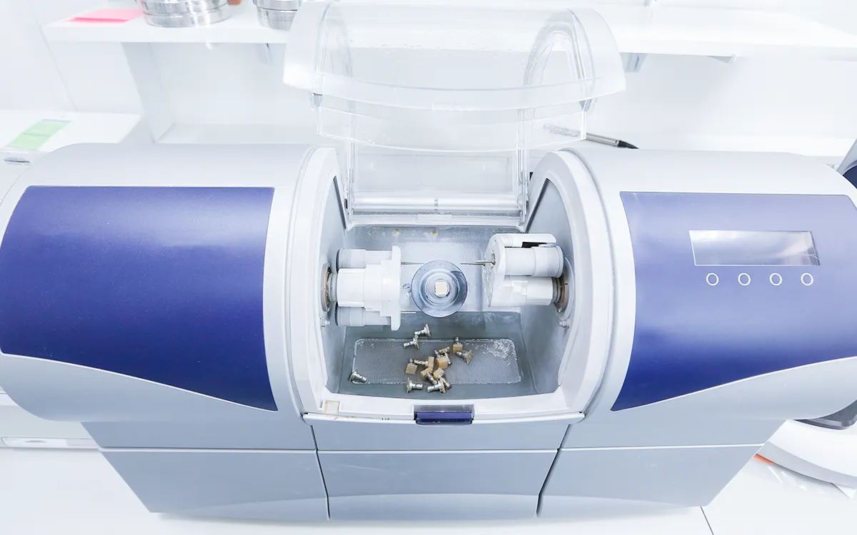 CEREC milling